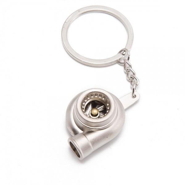 YSK04-aluminio-llavero-turbo-1.jpg Llavero deportivo turbo metálico color aluminio regalo - Imagen 1