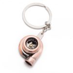 Llavero deportivo turbo metálico color cobre regalo