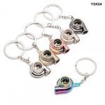 Llavero deportivo turbo metálico color cobre regalo - Imagen 2