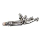Múltiple de escape Volkswagen Gol Saveiro G1 G2 G3 4-1 acero inoxidable - Imagen 3
