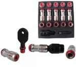 Juego de tuercas de seguridad EPMAN M12XP1.5 Negro - Imagen 4