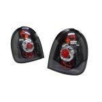 Focos traseros Chevrolet Opel Corsa 3P 94-08 fondo negro
