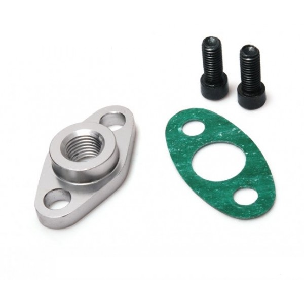 t2141-600x600w.jpg Adaptador De Aceite Garrett T3 T4 T3/4 T04 To 1/4 Npt - Imagen 1